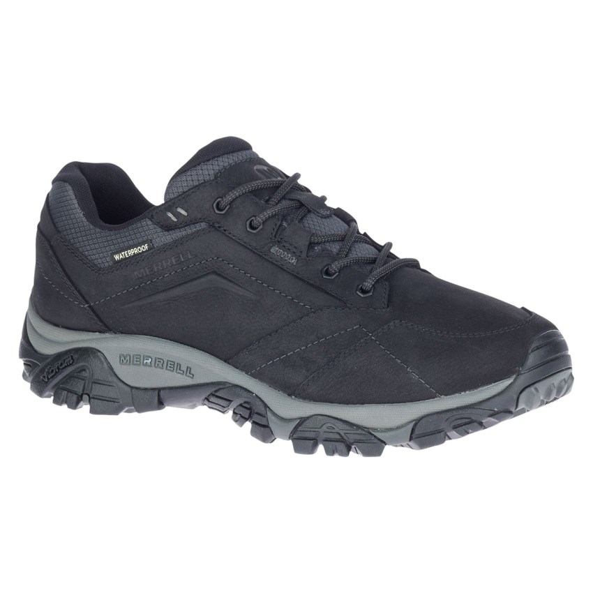 Basket Merrell Moab Adventure Lace Waterproof Noir Homme | N.X.AJRN